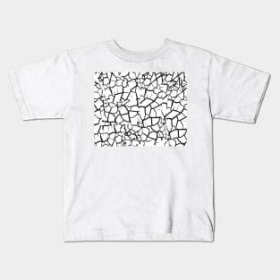 Yarra Mud Flats texture Art Kids T-Shirt